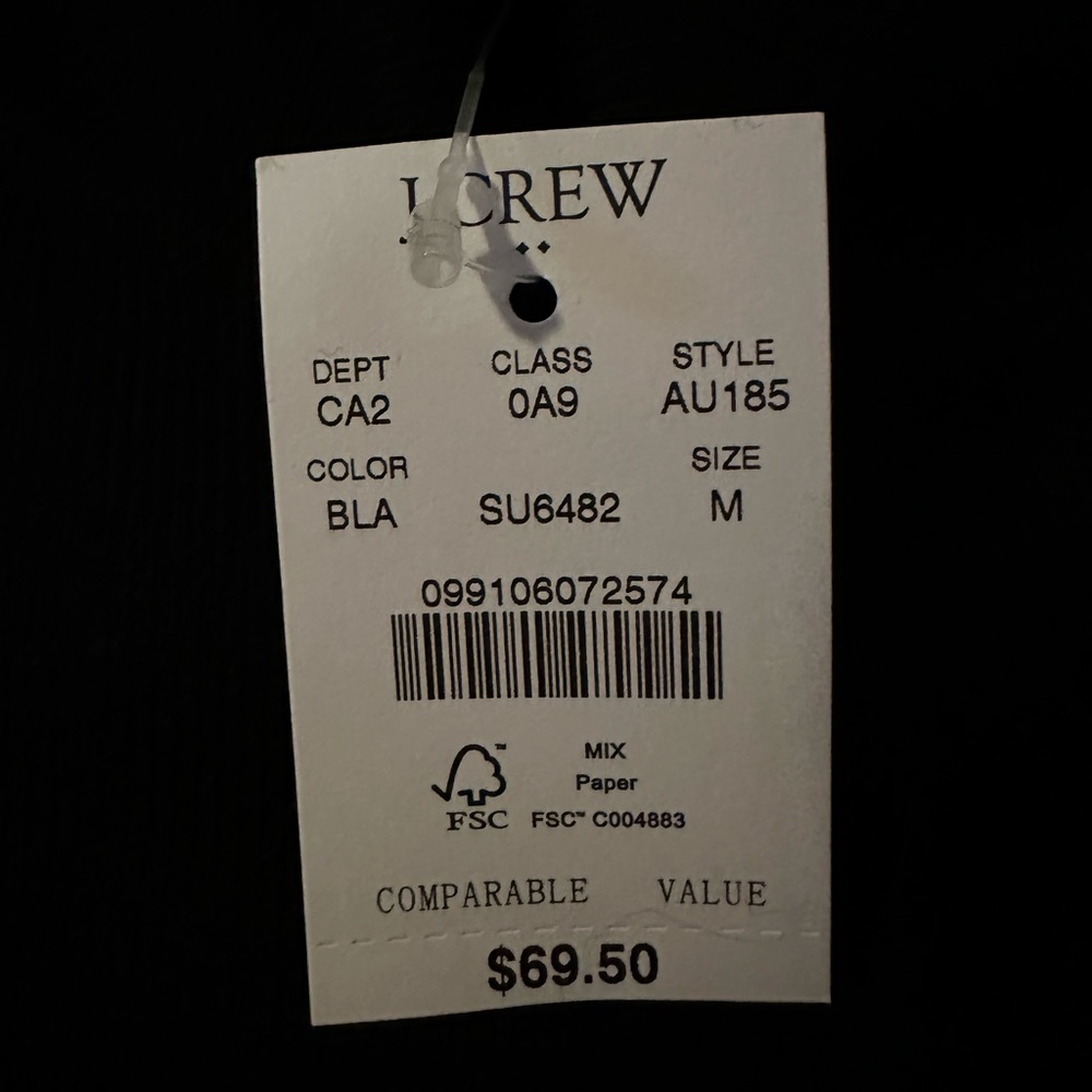 J. Crew Women’s Turtleneck - NWT - Black - Picture 4 of 4